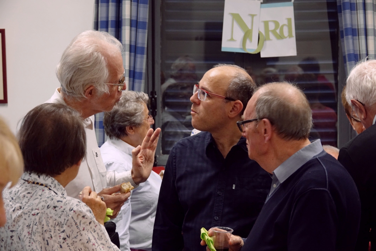 15 octobre 2019. Cocktail offert par Michel Talagrand à l'occasion de son prix Shaw de mathématiques — photo 36